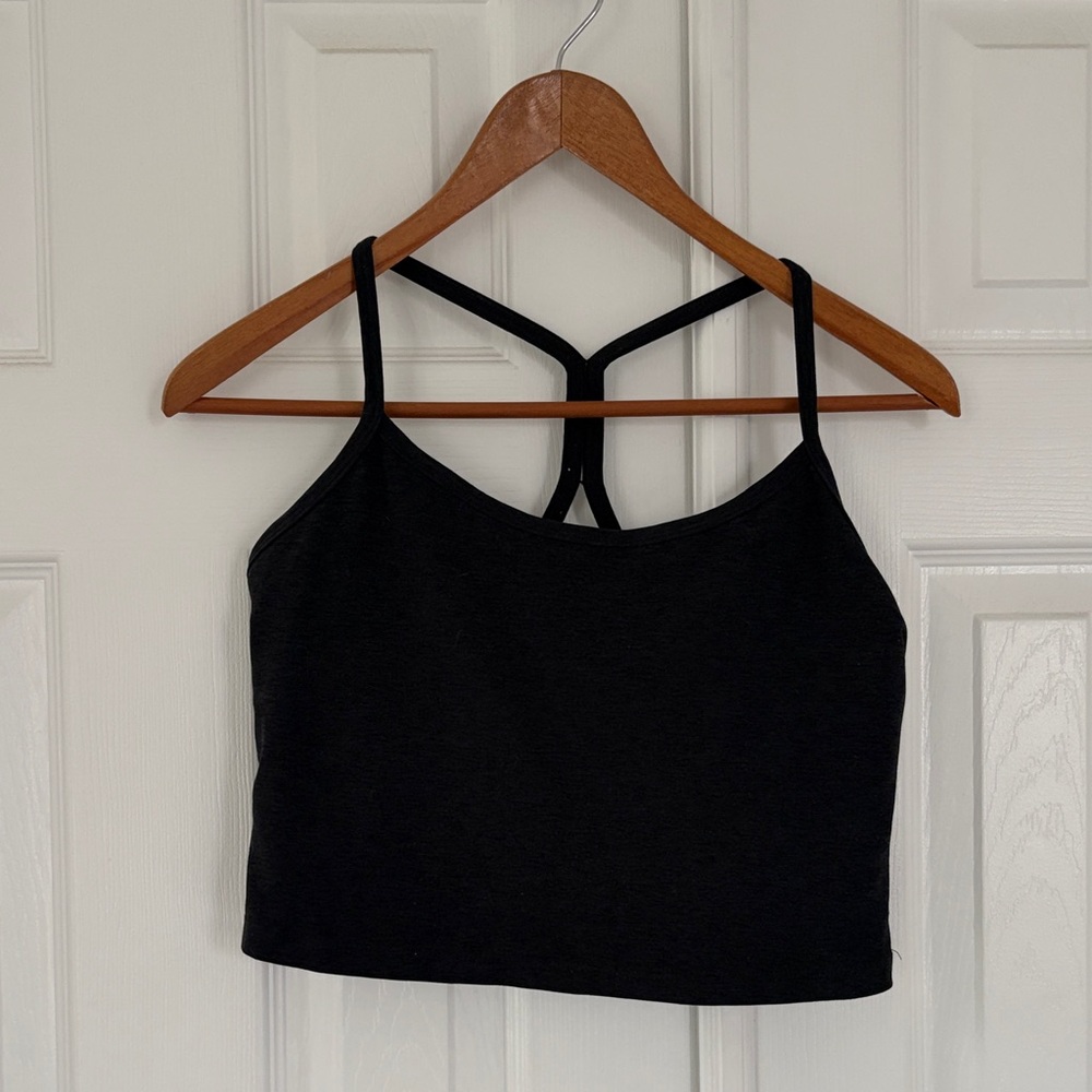 Beyond Yoga Black Women's Tank Top with Logo